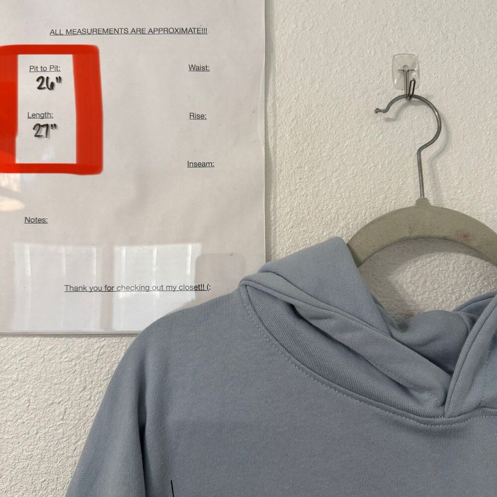 RawGear Hoodie Medium Baby Blue Bradley Martyn Fitness Gym Zoo Culture Casual‎ - Picture 5 of 5
